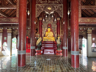 Wat Pan Sao Buddhist temple in Chiang Mai