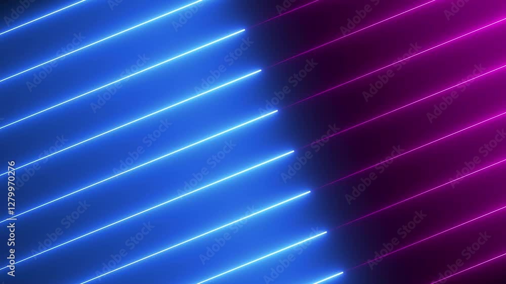 Aufkleber lines abstract futuristic technology background. seamless loop animation black background. lasers - 
