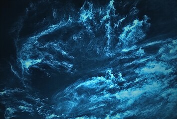 A Textured Exploration of Motion and Depth in the Ocean's Abyss