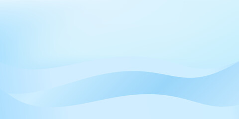 Abstract white wavy glowing lines on a blue background. Futuristic digital high-technology illustration abstract