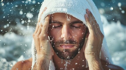 Cooling Towels: Use cooling towels on your neck or forehead for quick relief from the heat, keeping you cool in hot weather.
