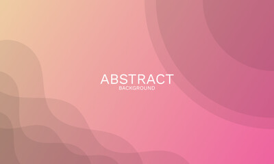 Gentle wave gradient background in soft pink and peach hues for design projects