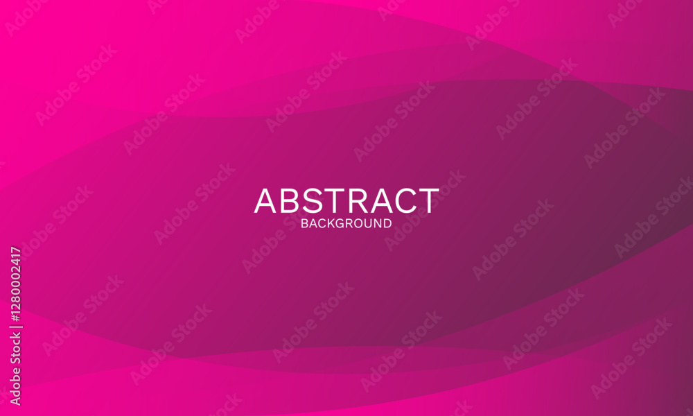 Poster dynamic magenta gradient background with flowing curved shapes design