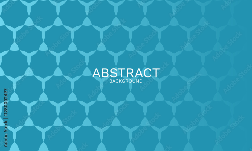 Poster hexagonal abstract background with vibrant color gradients and modern design