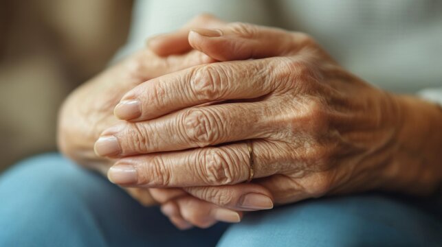 Elder abuse prevention emphasized in a senior's living room with a nurse. Featuring safety and vigilance