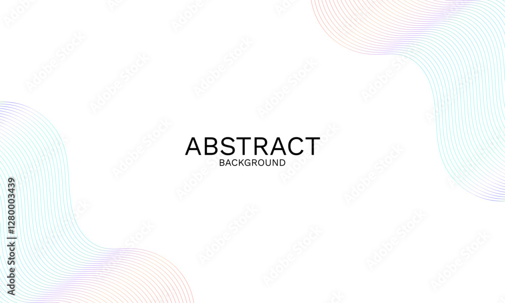 Poster minimalist dynamic wave pattern background with subtle color gradients