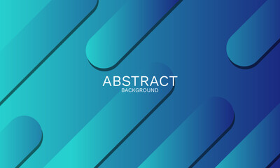 Dynamic blue gradient with elongated capsule shapes background design