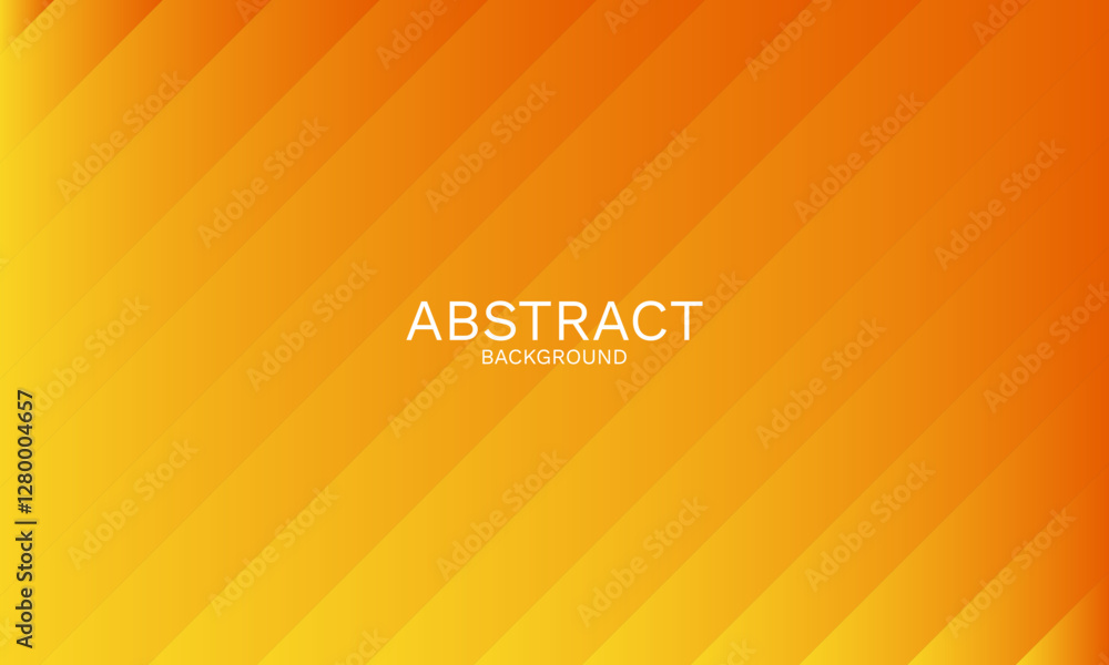 Poster dynamic orange gradient with oblique lines creating a modern look