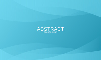 Elegant Blue Abstract Background with Smooth Dynamic Curve