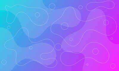 Blue and Pink Gradient Background