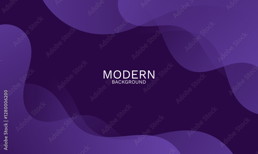 Poster elegant purple abstract background with smooth dynamic curves