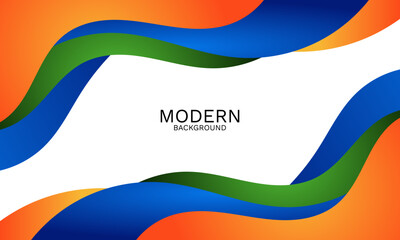 abstract colorful wave background