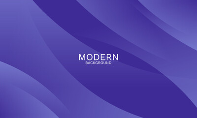 Elegant Purple Abstract Background with Smooth Dynamic Curves