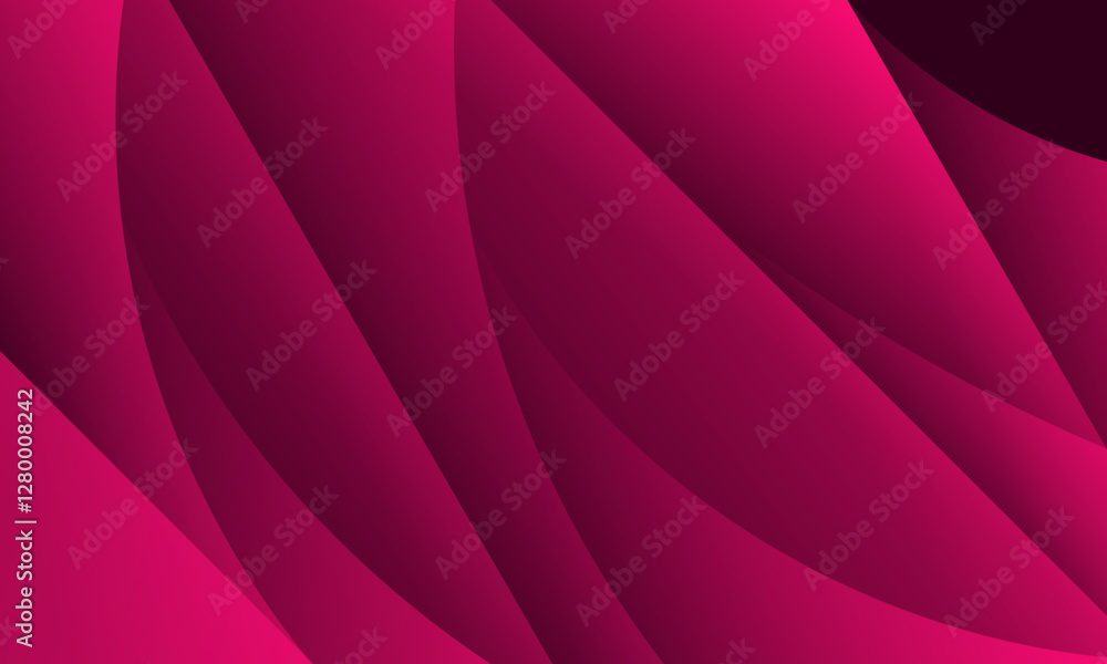Poster elegant pink abstract background with smooth dynamic curves