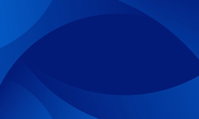Elegant Blue Abstract Background with Smooth Dynamic Curves