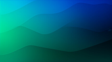 Obraz premium Gradient Royal blue blending into deep emerald an - Abstract Modern Background 02