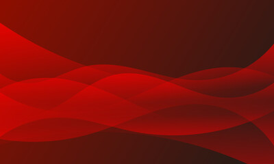 abstract red background with waves