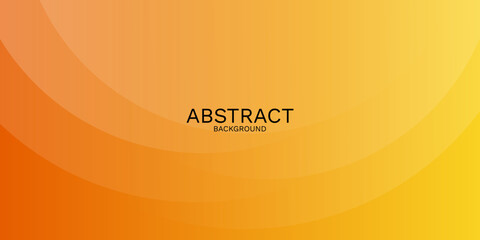 Warm orange gradient with subtle curves for modern presentations