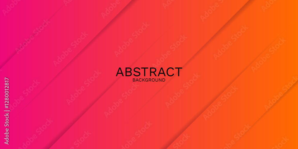 Poster vibrant gradient background with angled overlapping shapes design