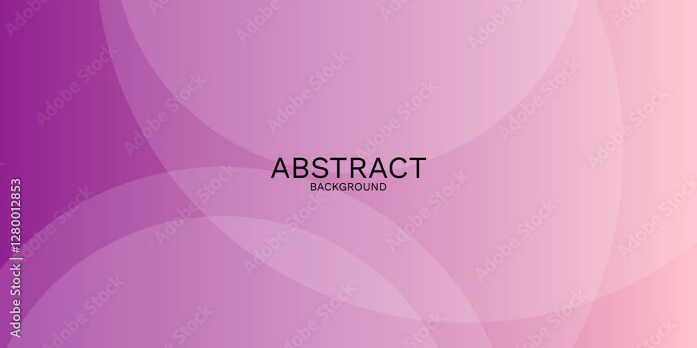 Poster elegant lavender gradient with overlapping transparent circular shapes