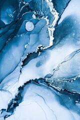 Original artwork photo of marble ink abstract art. High resolution photograph from exemplary original painting. Abstract painting was painted on HQ paper texture to create smooth marbling pattern.