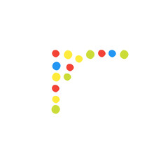 confetti corner decoration