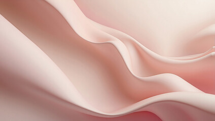 Obraz premium Soft Pink Lighting Gradient Blending into Creamy White, Warm and Inviting