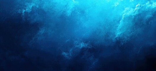 Obraz premium Abstract blue smoky cloudscape background.