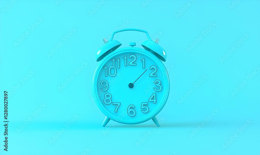 Poster dynamic countdown timer animation on a white background, showcasing a sleek design with clear numera