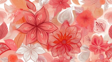 Botanical gallery colorful digital illustrations of nature's beauty