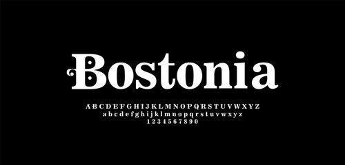 Vintage Uppercase and Lowercase. Handwritten script fonts in vector. Suits for all graphic design work. Editable vector lettering. A-z alphabet.