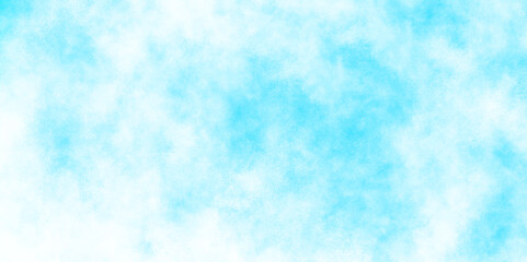 White Cloud and Blue Sky clouds, Turquoise texture, Abstract beautiful soft cloudy sky blue watercolor background with tiny clouds, painted mottled blue background with vintage blue paper texture.