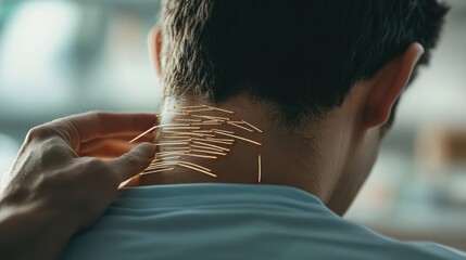 Nerve therapy in a peaceful wellness clinic. Featuring relaxation and recovery