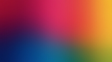 Obraz premium A vibrant gradient background transitioning smoothly through various colors, including red, pink, orange, yellow, green, blue, and purple.