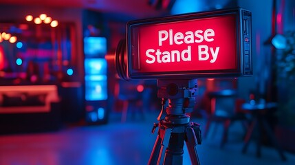 Bar Stand By Sign