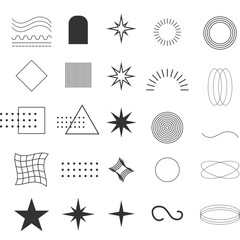 set of geometric element design