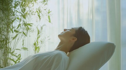 Nerve therapy in a tranquil wellness clinic. Featuring relaxation and comfort