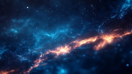 Obraz premium Space nebula forming stars. Science background use