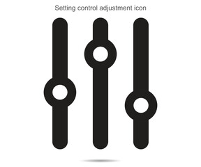 Setting control adjustment icon