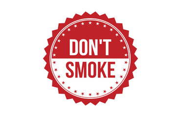 Don’t smoke red ribbon label banner.