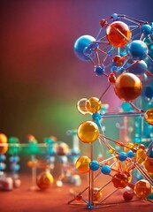 3d render of molecule