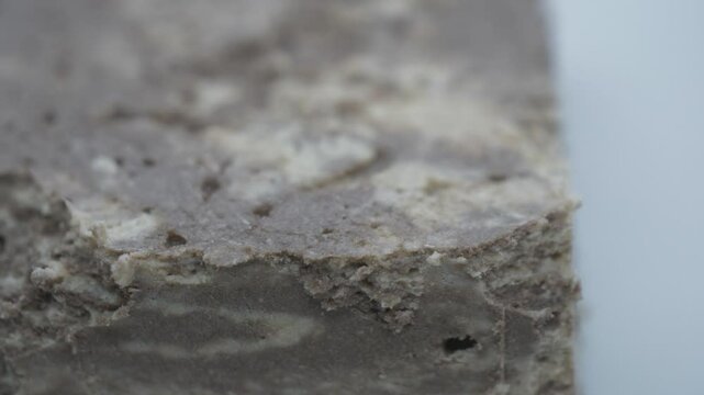 A close up shot of brown halva for Ramadan.