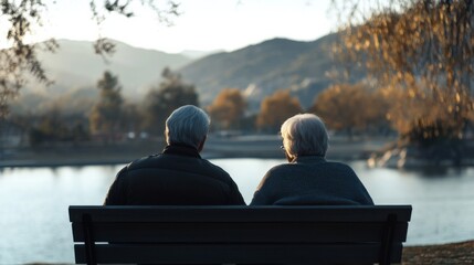 Elder abuse prevention raised by a social worker and senior in a cozy office. Featuring awareness and care