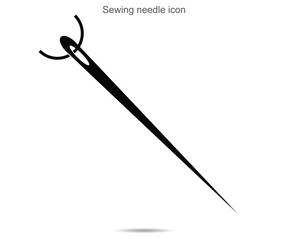 Sewing needle icon