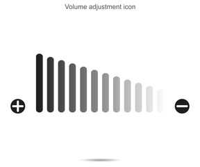 Volume adjustment icon