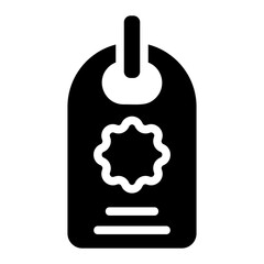 Obraz premium Brand tag Solid Icon