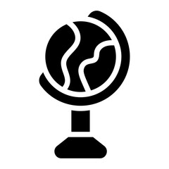 Globe Solid Icon