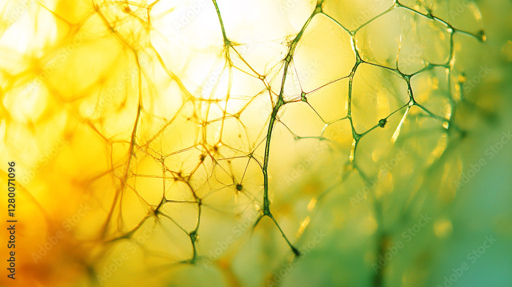 Poster abstract structure background for science and technology use
