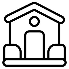 House Line Icon