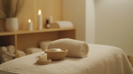 Nerve therapy session in a minimalist clinic. Featuring comfort and recovery